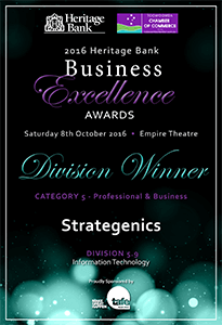 2016 Heritage Bank Business Excellence Awards - Division Finalist