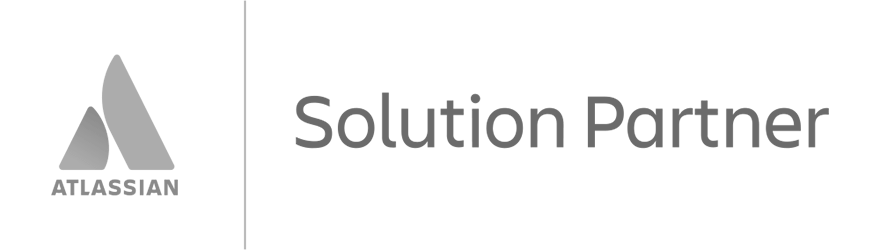 Atlassian Solution Partner badge B&W