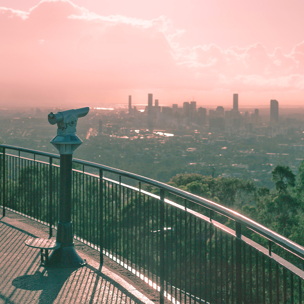 Brisbane lookout point