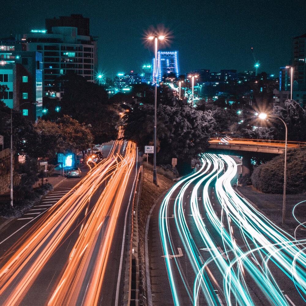 Brisbane cars lights