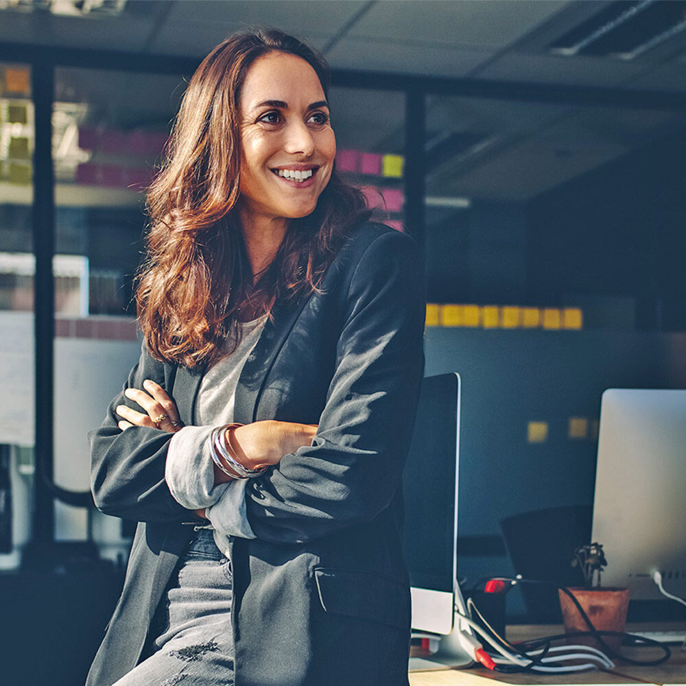 accomplished corporate woman